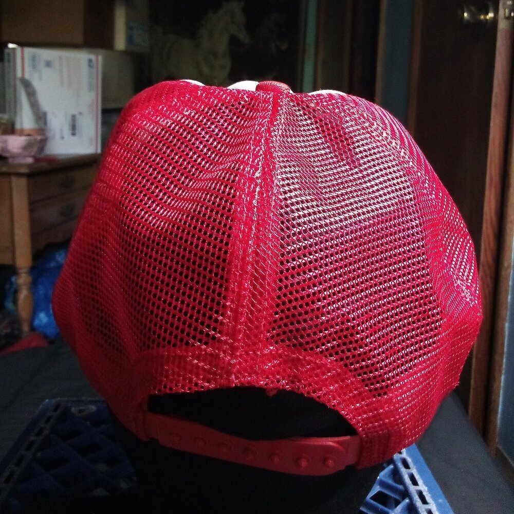 Vintage Super Good Cents Snap Trucker Hat Cap - Picture 7 of 7